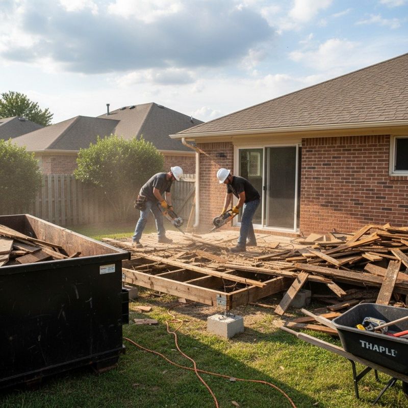 Concrete Porch Removal in Sacramento, CA