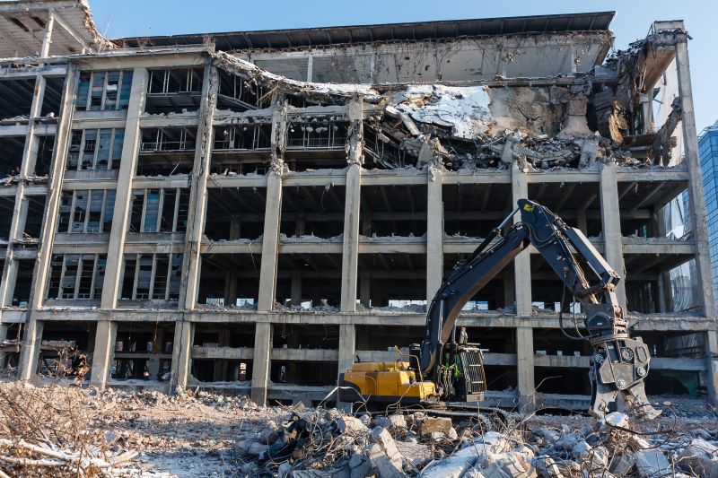 Industrial Demolition in Katy, TX
