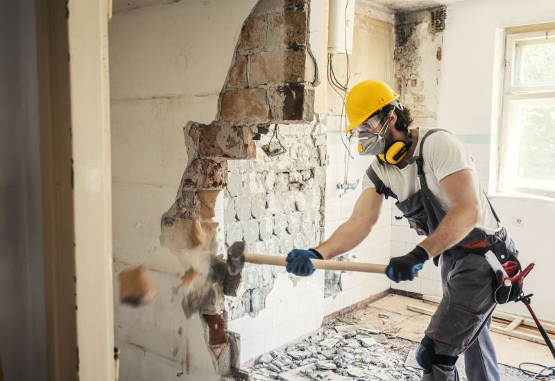 Interior Wall Demolition in Sacramento, CA