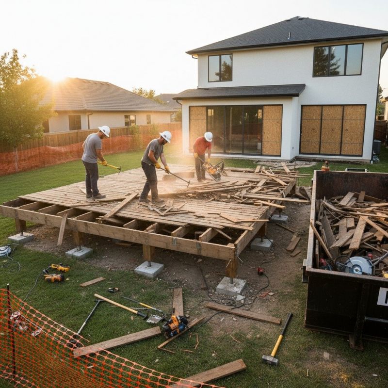 Stone Demolition in Bergen County, NJ